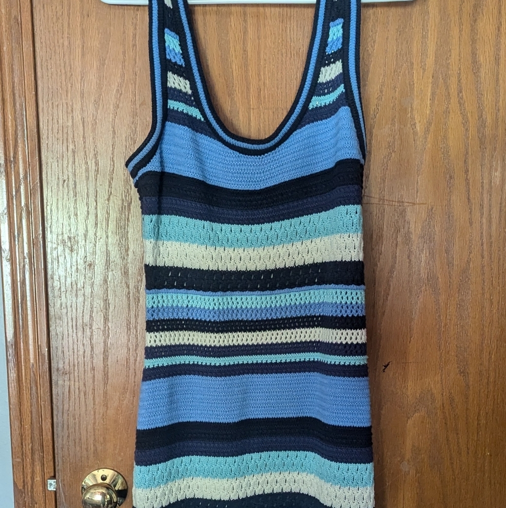 Haute Hippie crotchet dress S